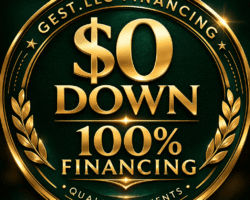 0 down 100 finance gest poster